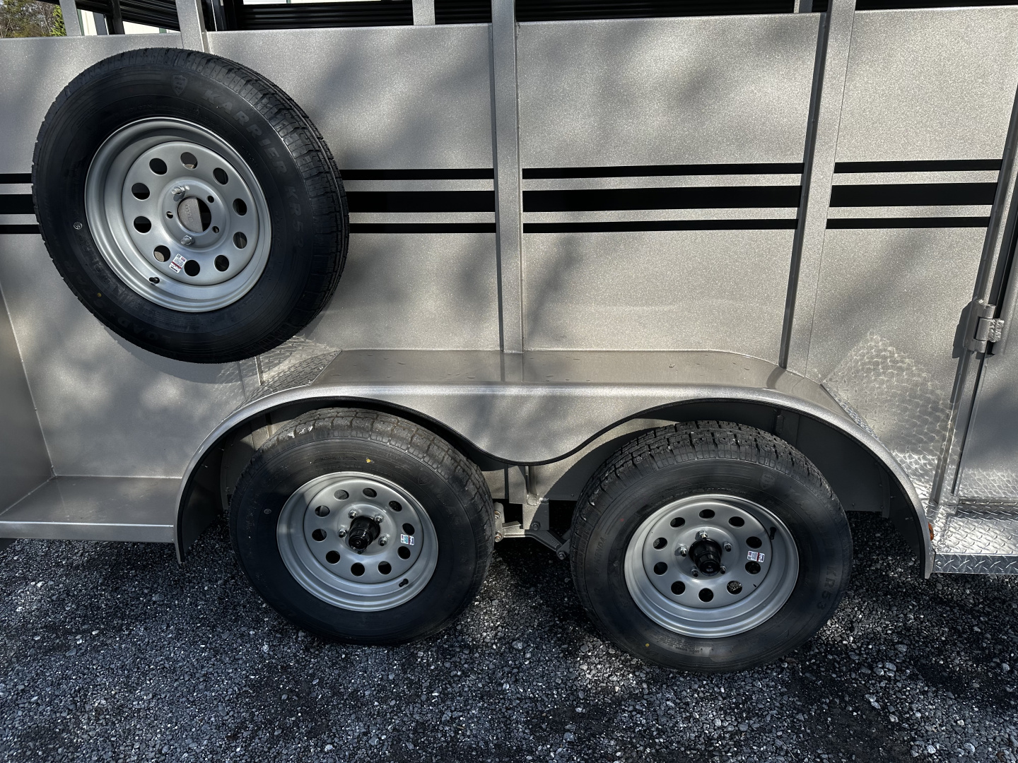 New 2026 Bee 14' BP Stock Trailer