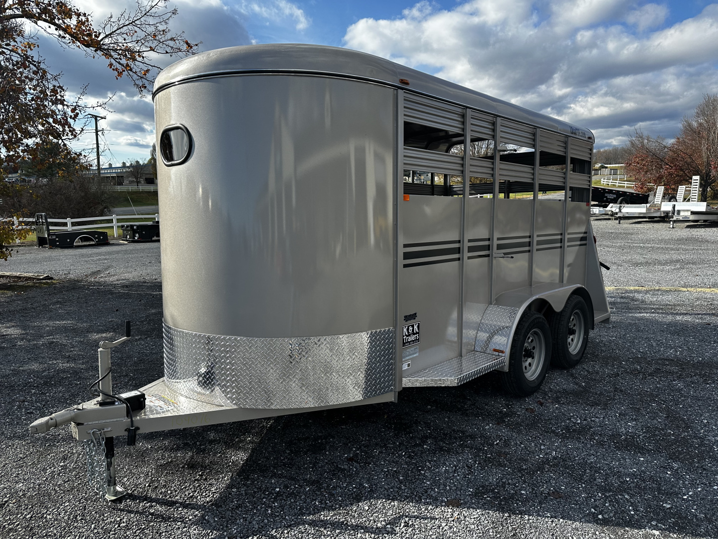 New 2026 Bee 14' BP Stock Trailer