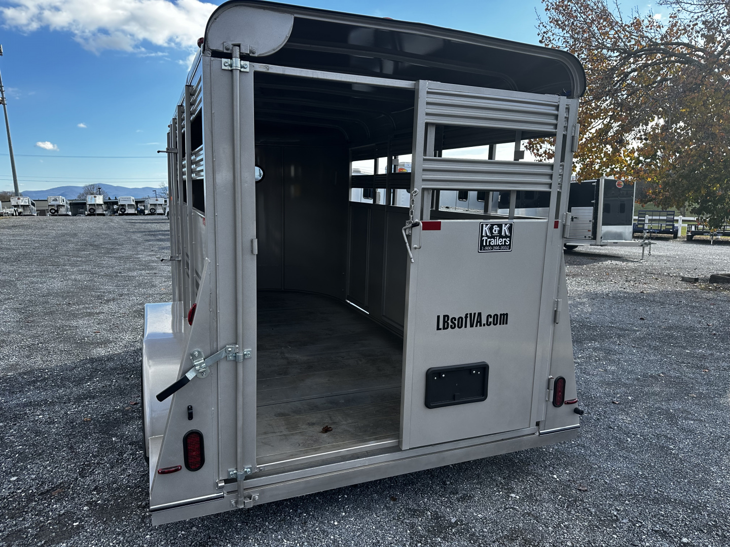 New 2026 Bee 14' BP Stock Trailer