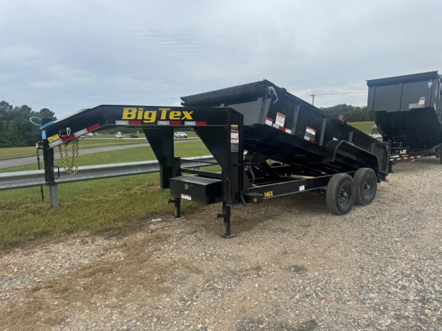 New 2026 Big Tex 14GX-83”X14 GOOSENECK DUMP TRAILER TARP RAMPS SCISSOR LIFT
