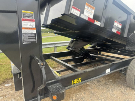 New 2026 Big Tex 14GX-83”X14 GOOSENECK DUMP TRAILER TARP RAMPS SCISSOR LIFT