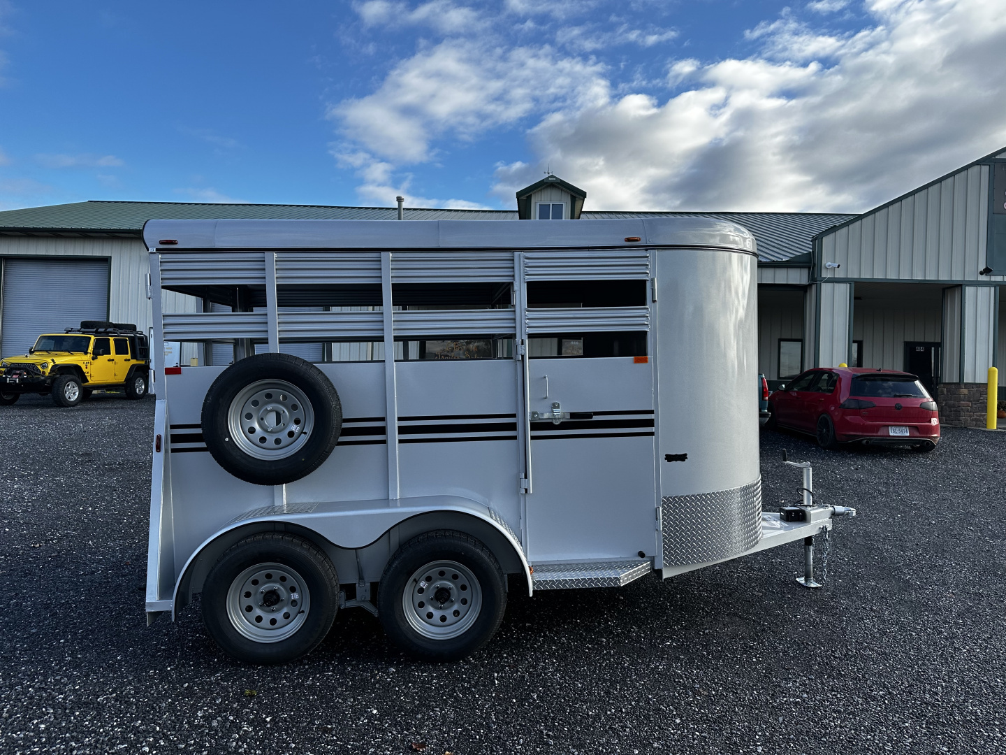 New 2026 Bee 12' BMP Stock Combo Trailer