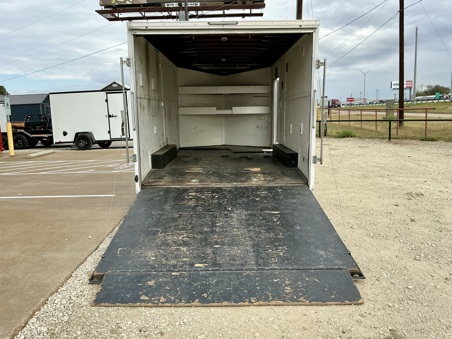 Used 2022 Look 8.5'x16' Enclosed Cargo Trailer