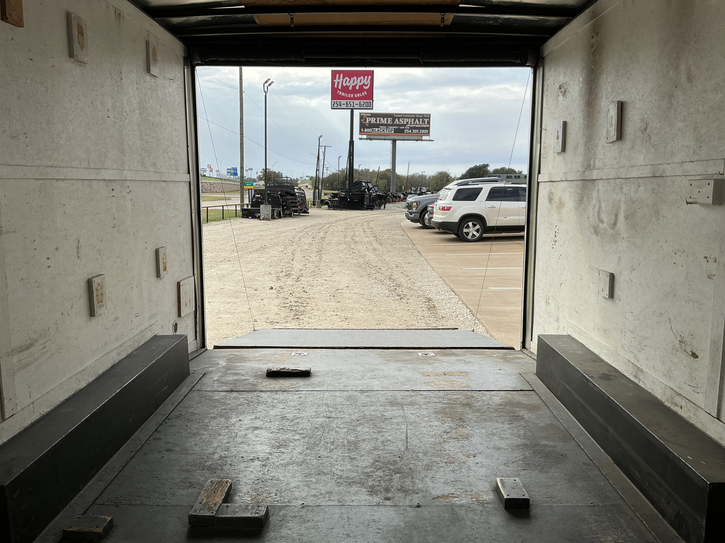 Used 2022 Look 8.5'x16' Enclosed Cargo Trailer