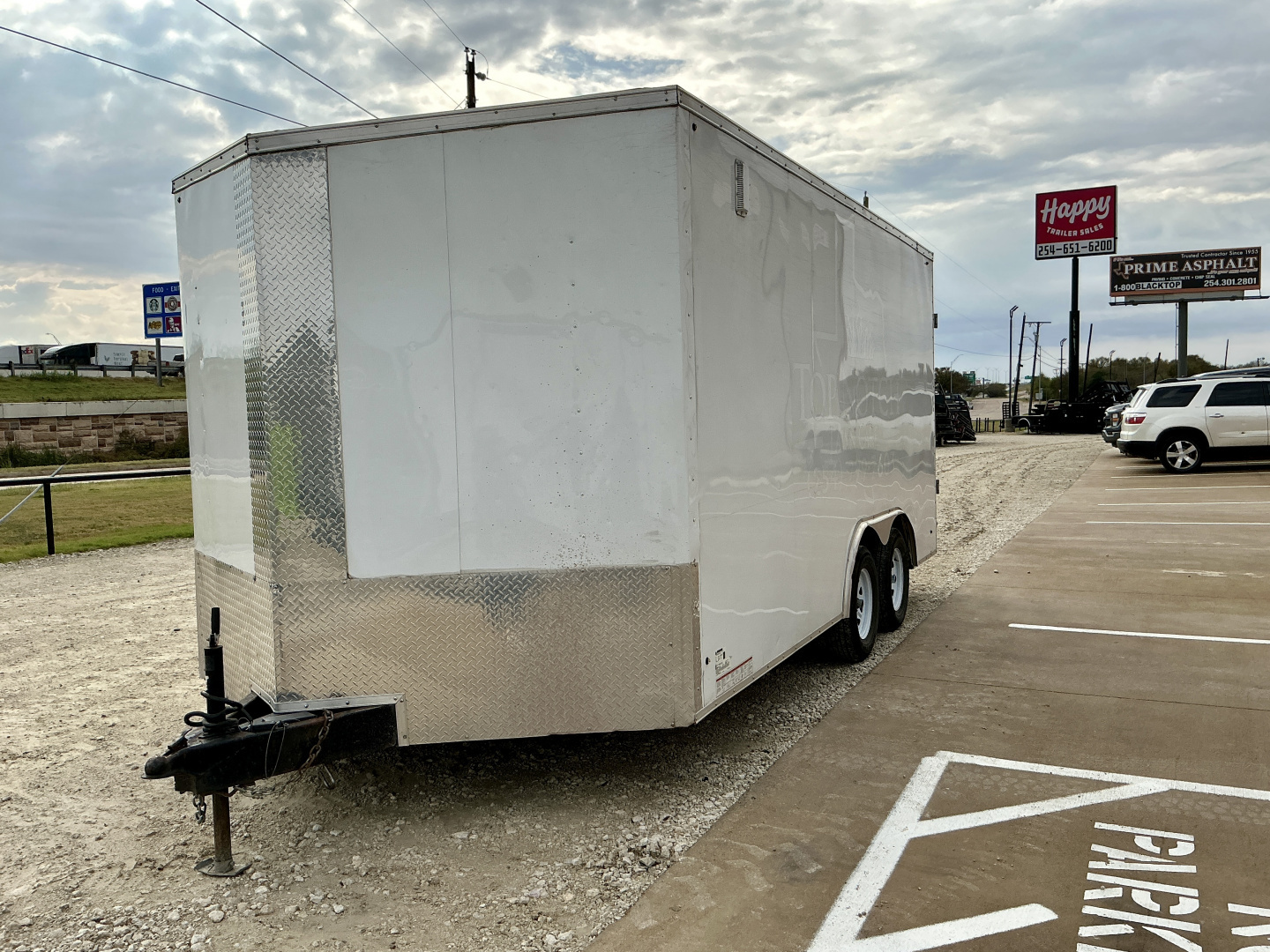 Used 2022 Look 8.5'x16' Enclosed Cargo Trailer