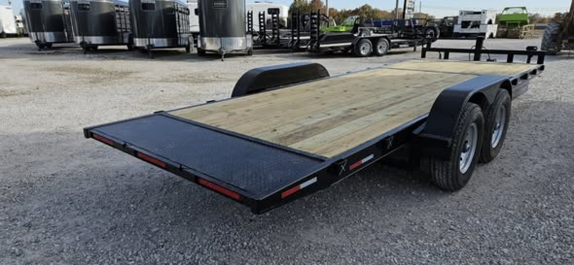 New 2026 Maxwell 83x22 Tilt Deck Equipment Trailer