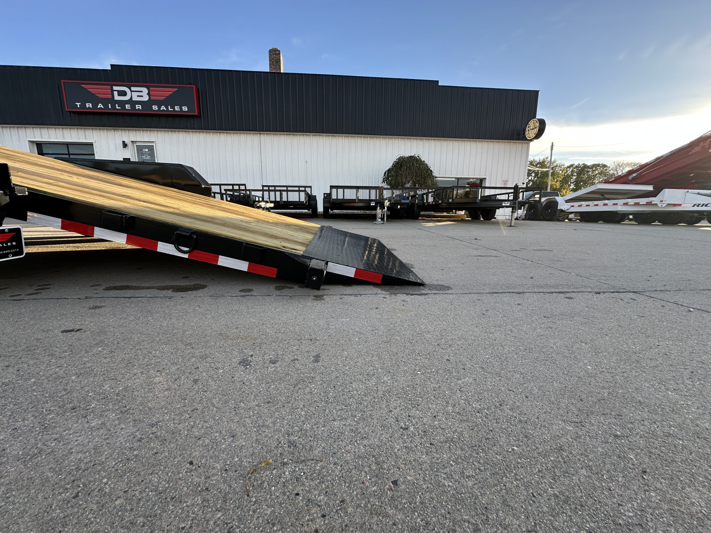 New 2026 Rice Trailers 20' 14K Tilt Trailer