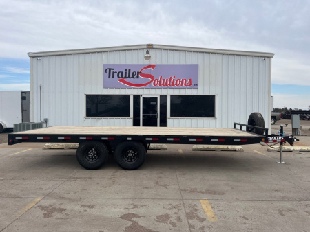 New 2026 PJ Trailers 20' X 102  L7202 Flatbed Trailer