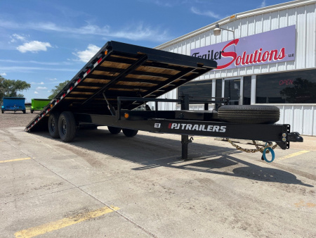 New 2026 PJ Trailers T8222 22' X 102" Tilt Trailer