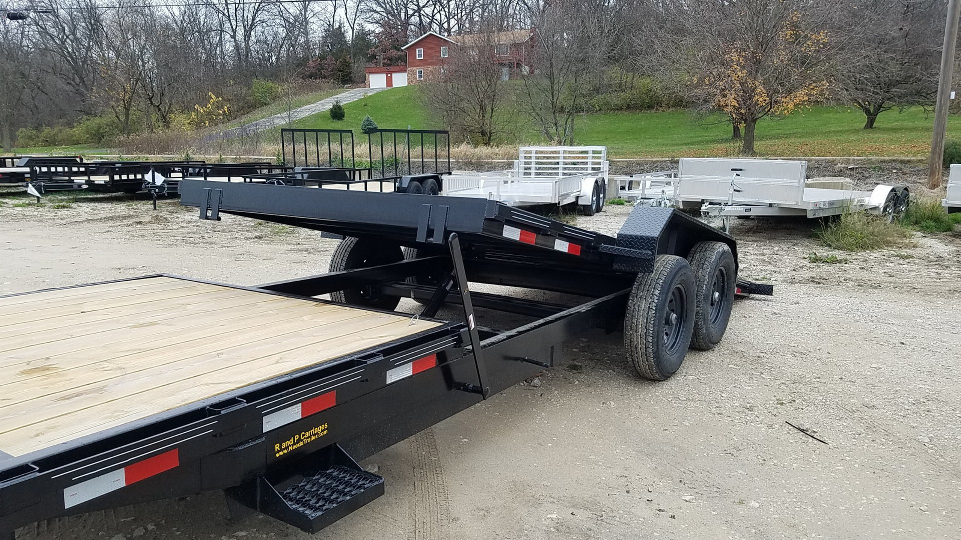 New 2026 MEB 18+4 Tilt Bed Equipment 14K Equipment Trailer