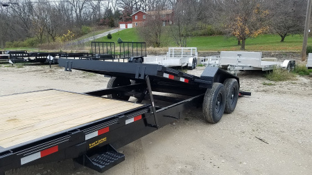 New 2026 MEB 18+4 Tilt Bed Equipment 14K Equipment Trailer