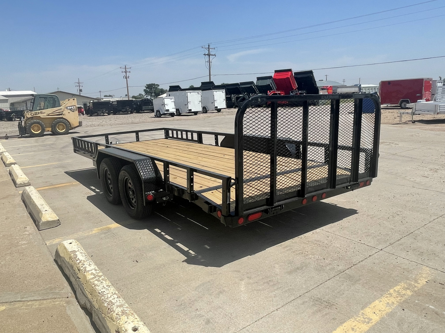 New 2026 PJ Trailers 16' X 83" With ATV Ramps Utility Trailer