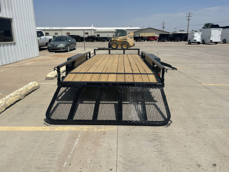 New 2026 PJ Trailers 16' X 83" With ATV Ramps Utility Trailer