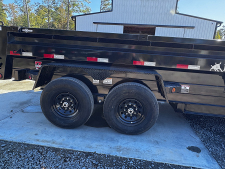 New 2026 Iron Bull 83"x14' 14K 24in Sides Dump Trailer