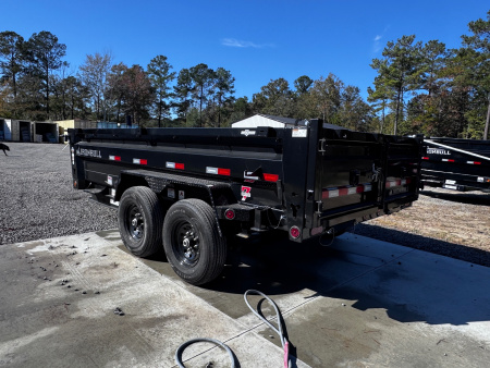 New 2026 Iron Bull 83"x14' 14K 24in Sides Dump Trailer