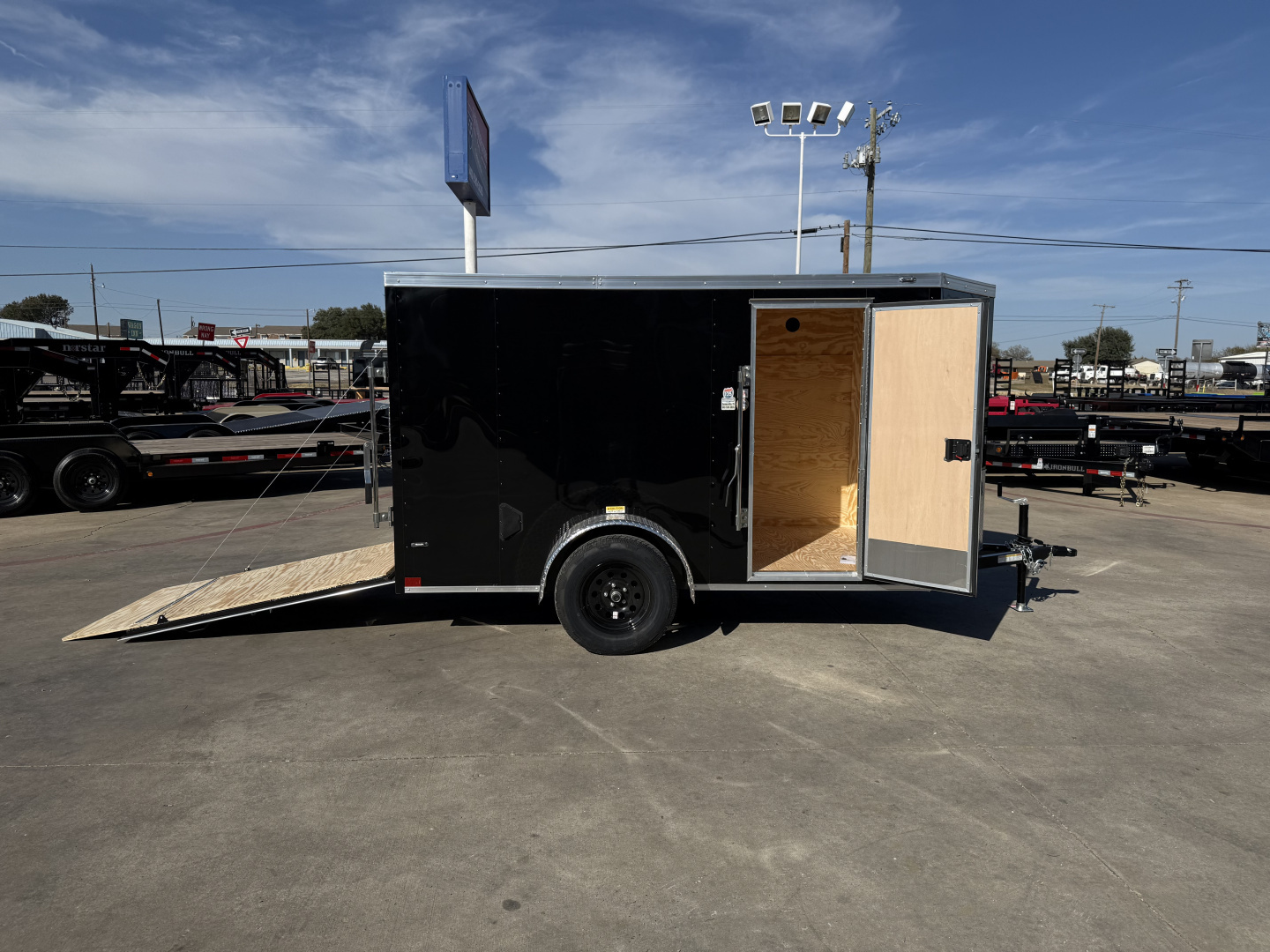 New 2026 Stallion Manufacturing LLC SM 5X10 Cargo / Enclosed Trailer