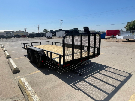 New 2026 PJ Trailers 16' x 83" Utility Trailer