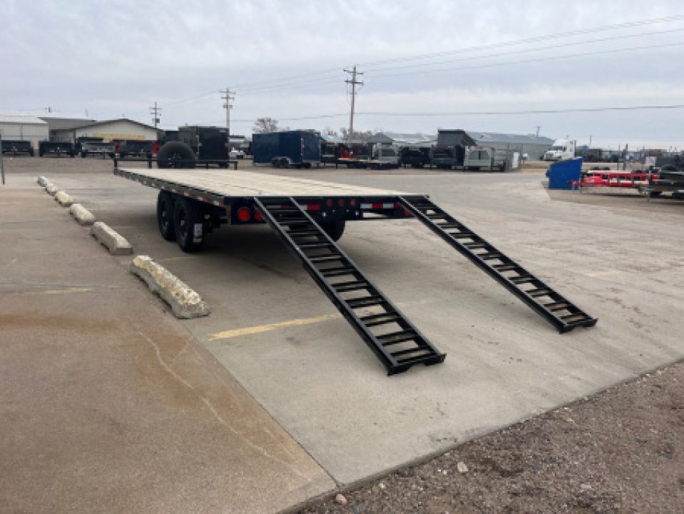 New 2026 PJ Trailers 22' X 102" L7202 Flatbed Trailer