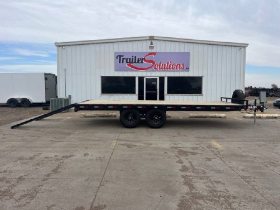 New 2026 PJ Trailers 22' X 102" L7202 Flatbed Trailer