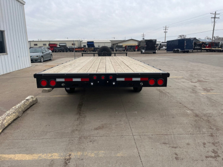 New 2026 PJ Trailers 22' X 102" L7202 Flatbed Trailer