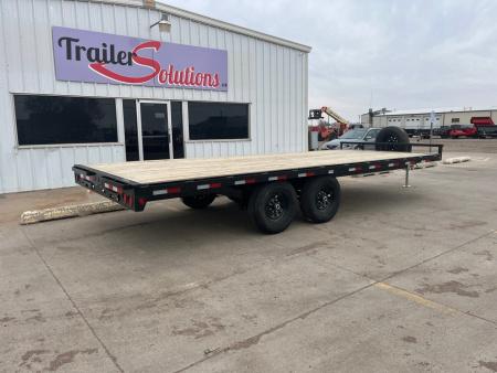 New 2026 PJ Trailers 22' X 102" L7202 Flatbed Trailer