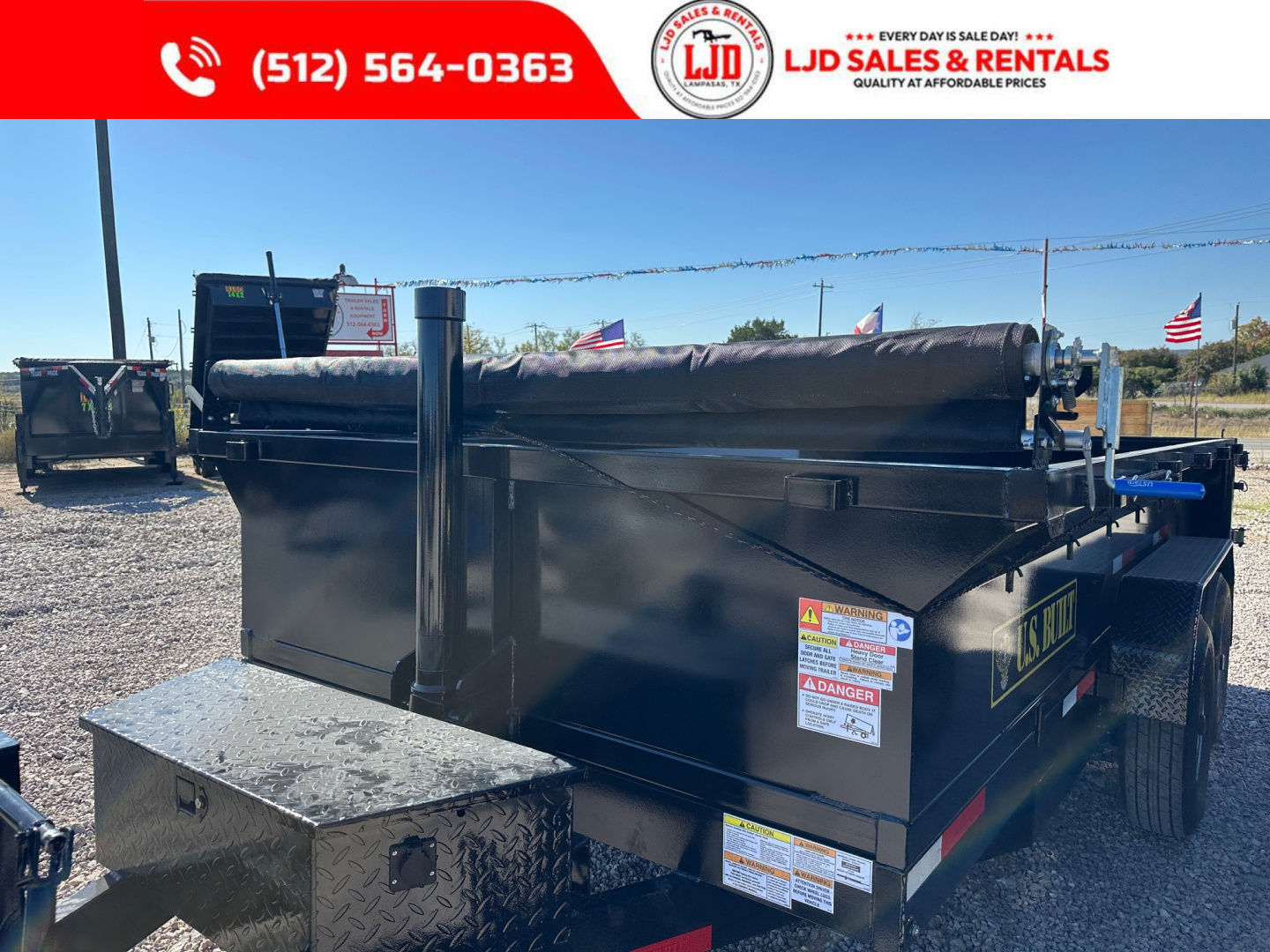 New 2026 - US Built - 7' X 14' 2' - Dump Trailer