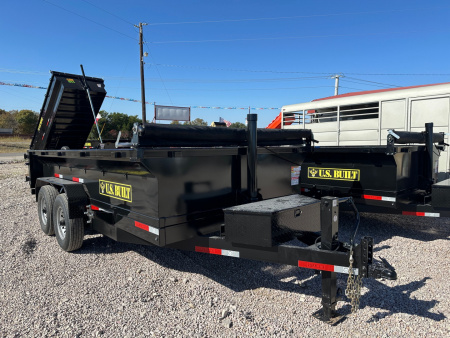 New 2026 - US Built - 7' X 14' 2' - Dump Trailer