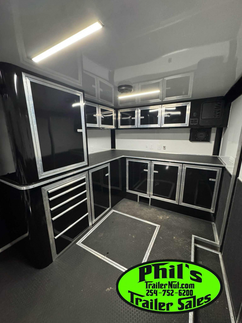 New 2025 RC Trailers 8.5X34 ALUMINUM STACKER 2 CAR HAULER Car / Racing Trailer DISCOUTED FOR TREE SCRATCHES ONLY 1 AT THIS PRICE