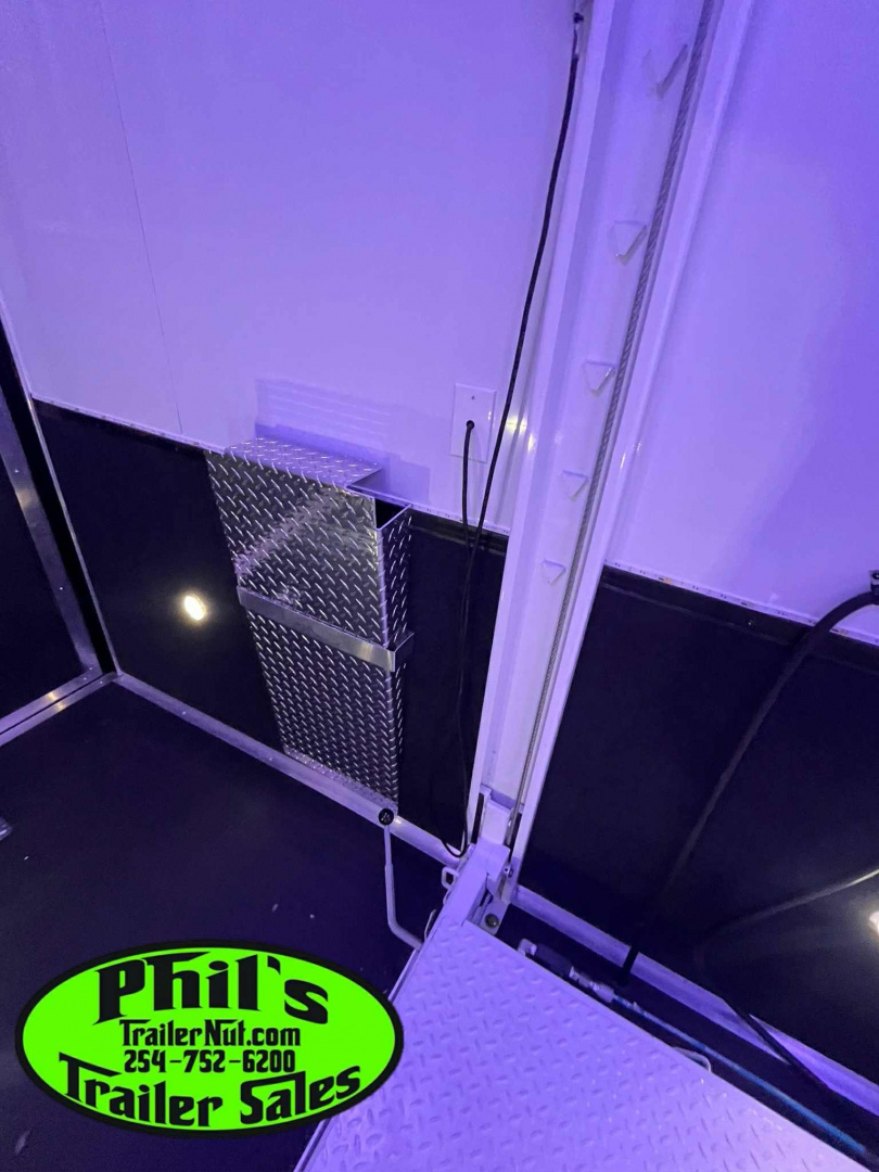 New 2025 RC Trailers 8.5X34 ALUMINUM STACKER 2 CAR HAULER Car / Racing Trailer DISCOUTED FOR TREE SCRATCHES ONLY 1 AT THIS PRICE