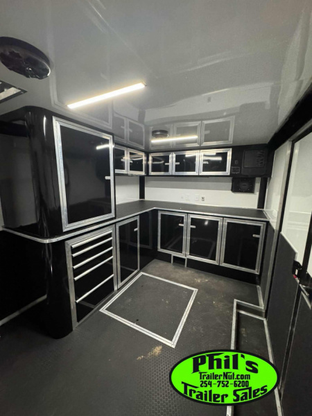 New 2025 RC Trailers 8.5X34 ALUMINUM STACKER 2 CAR HAULER Car / Racing Trailer DISCOUTED FOR TREE SCRATCHES ONLY 1 AT THIS PRICE