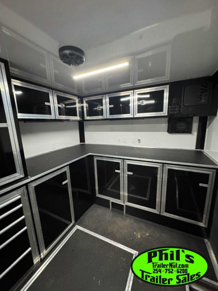 New 2025 RC Trailers 8.5X34 ALUMINUM STACKER 2 CAR HAULER Car / Racing Trailer DISCOUTED FOR TREE SCRATCHES ONLY 1 AT THIS PRICE