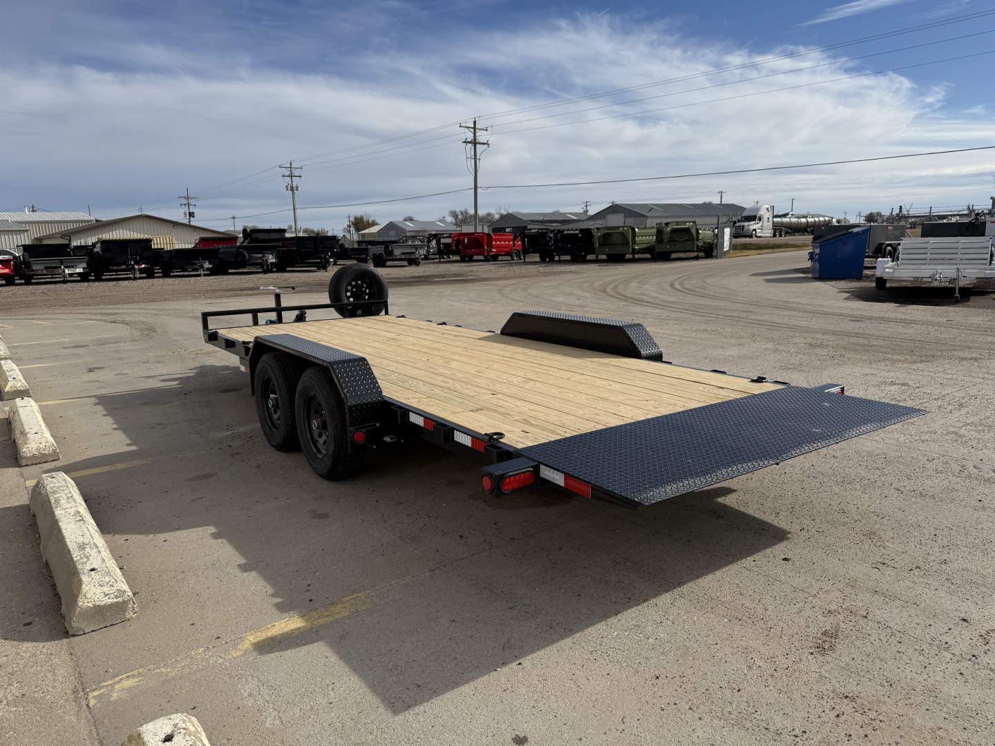 New 2026 PJ Trailers TH202 20' x 83" Tilt Trailer