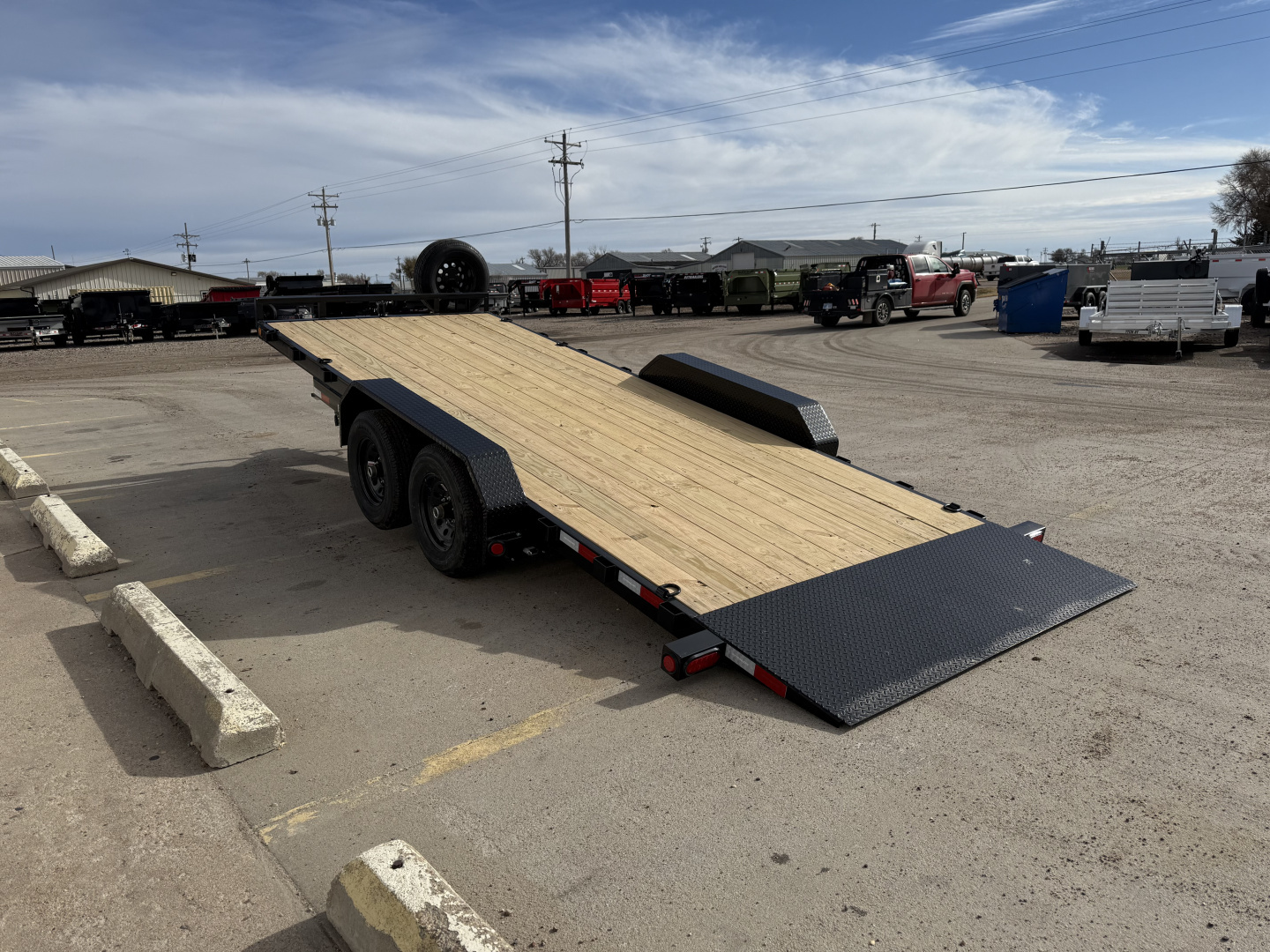 New 2026 PJ Trailers TH202 20' x 83" Tilt Trailer