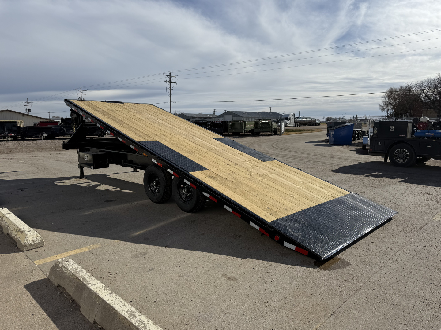 New 2026 PJ Trailers 102" x 24' T9 Tilt Trailer