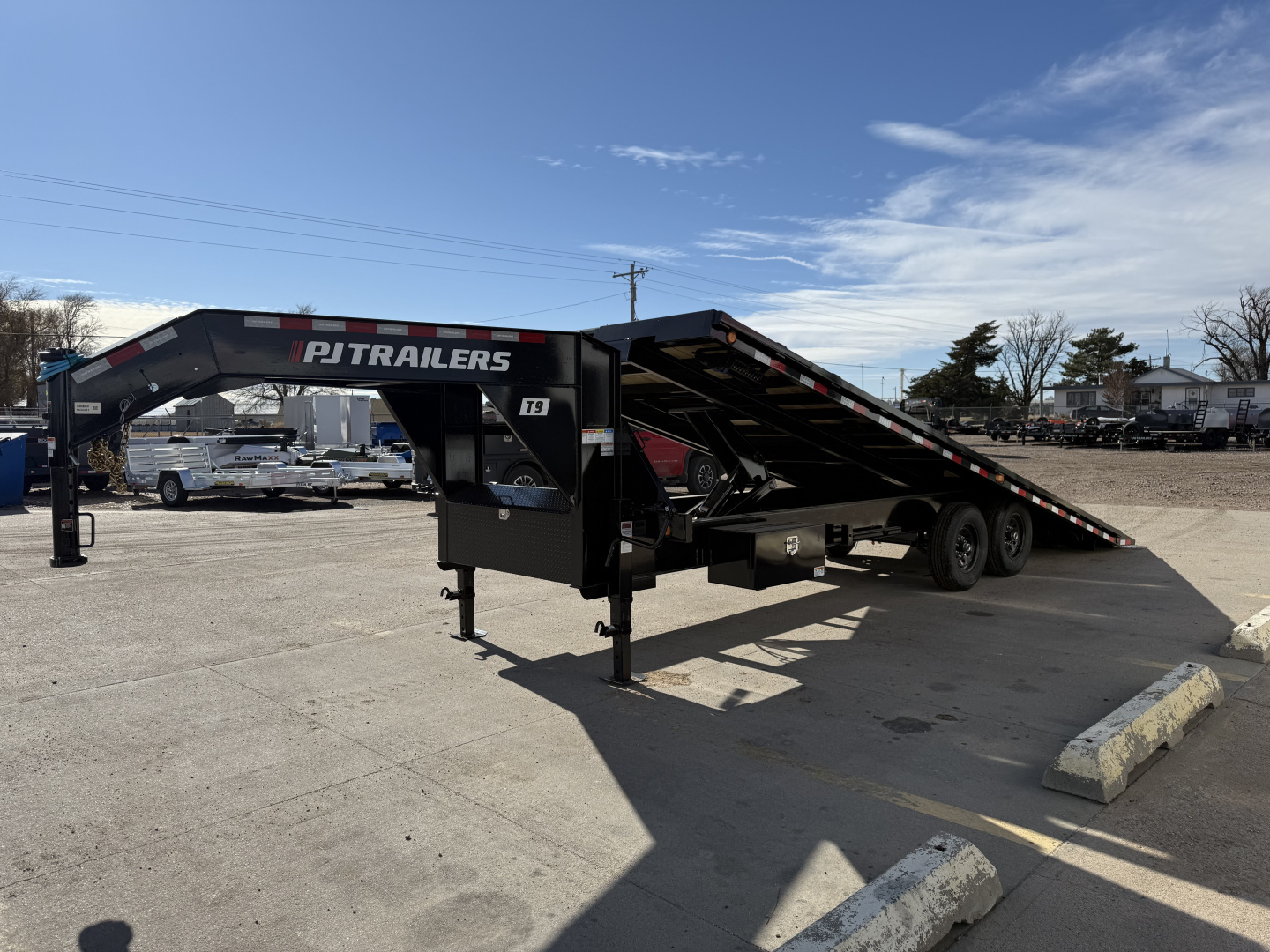 New 2026 PJ Trailers 102" x 24' T9 Tilt Trailer