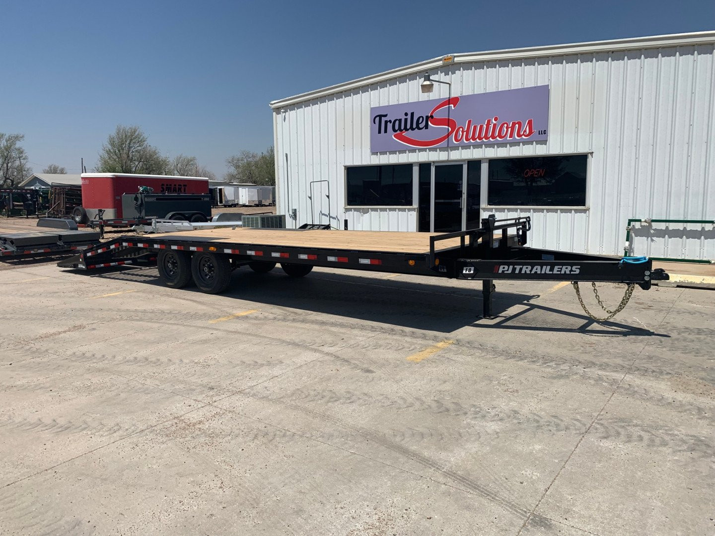 New 2026 PJ Trailers 24' X 102" F8242 Flatbed Trailer