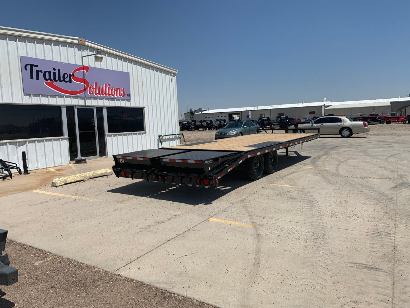 New 2026 PJ Trailers 24' X 102" F8242 Flatbed Trailer