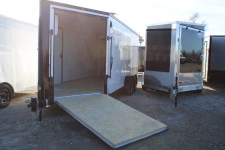 New 2025 RC Trailers 7X23 + 12  R ENCLOSED SNOWMOBILE TRAILER Snowmobile Trailer