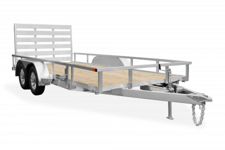 New 2026 SURE-TRAC 7 x 14 7K Aluminum Tube Top Utility Trailer