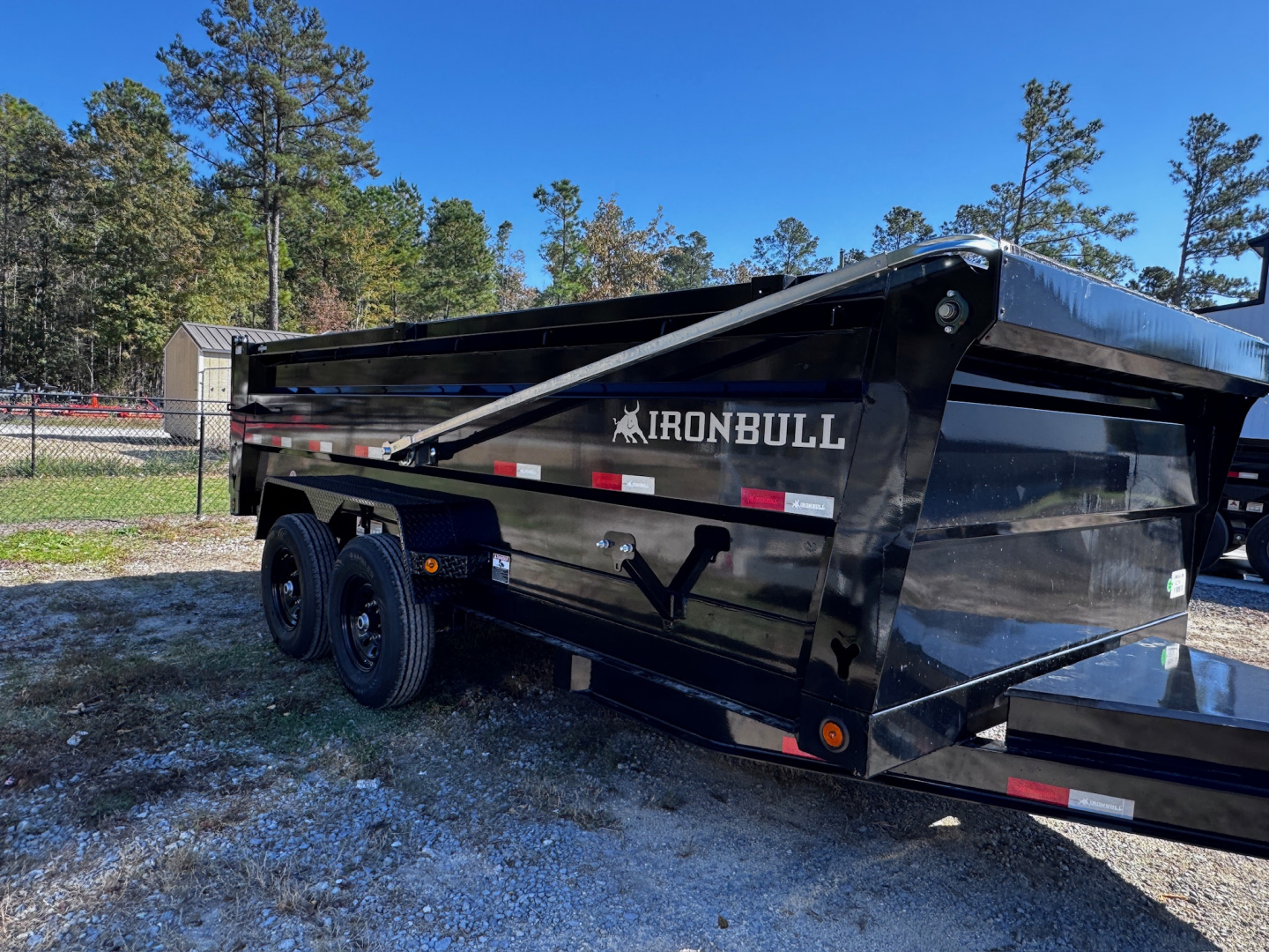 New 2026 Iron Bull 83X16 36in Sides SCISSOR HOIST DUMP 14K Dump Trailer