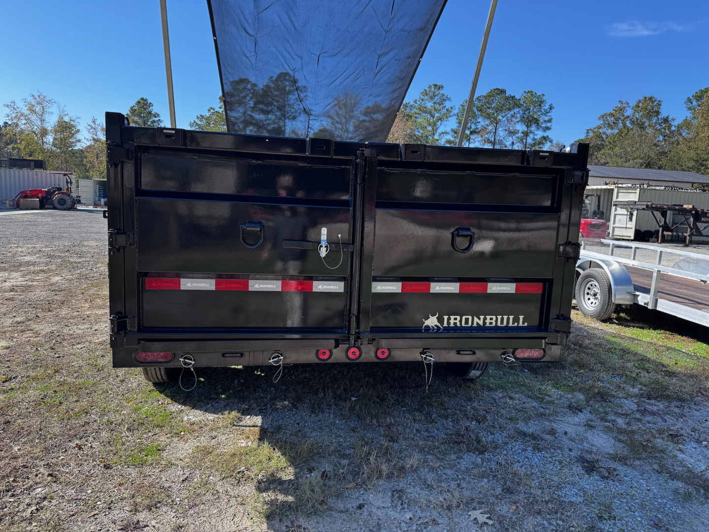 New 2026 Iron Bull 83X16 36in Sides SCISSOR HOIST DUMP 14K Dump Trailer