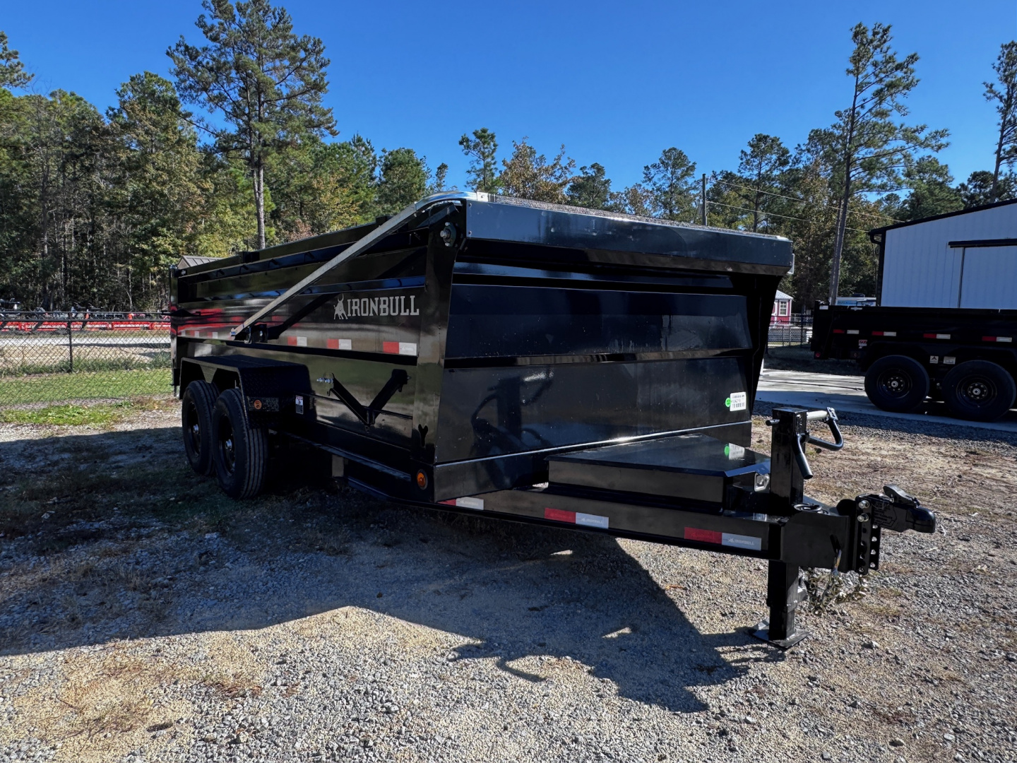 New 2026 Iron Bull 83X16 36in Sides SCISSOR HOIST DUMP 14K Dump Trailer