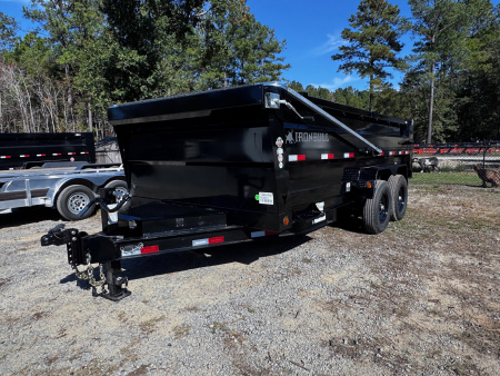 New 2026 Iron Bull 83X16 36in Sides SCISSOR HOIST DUMP 14K Dump Trailer