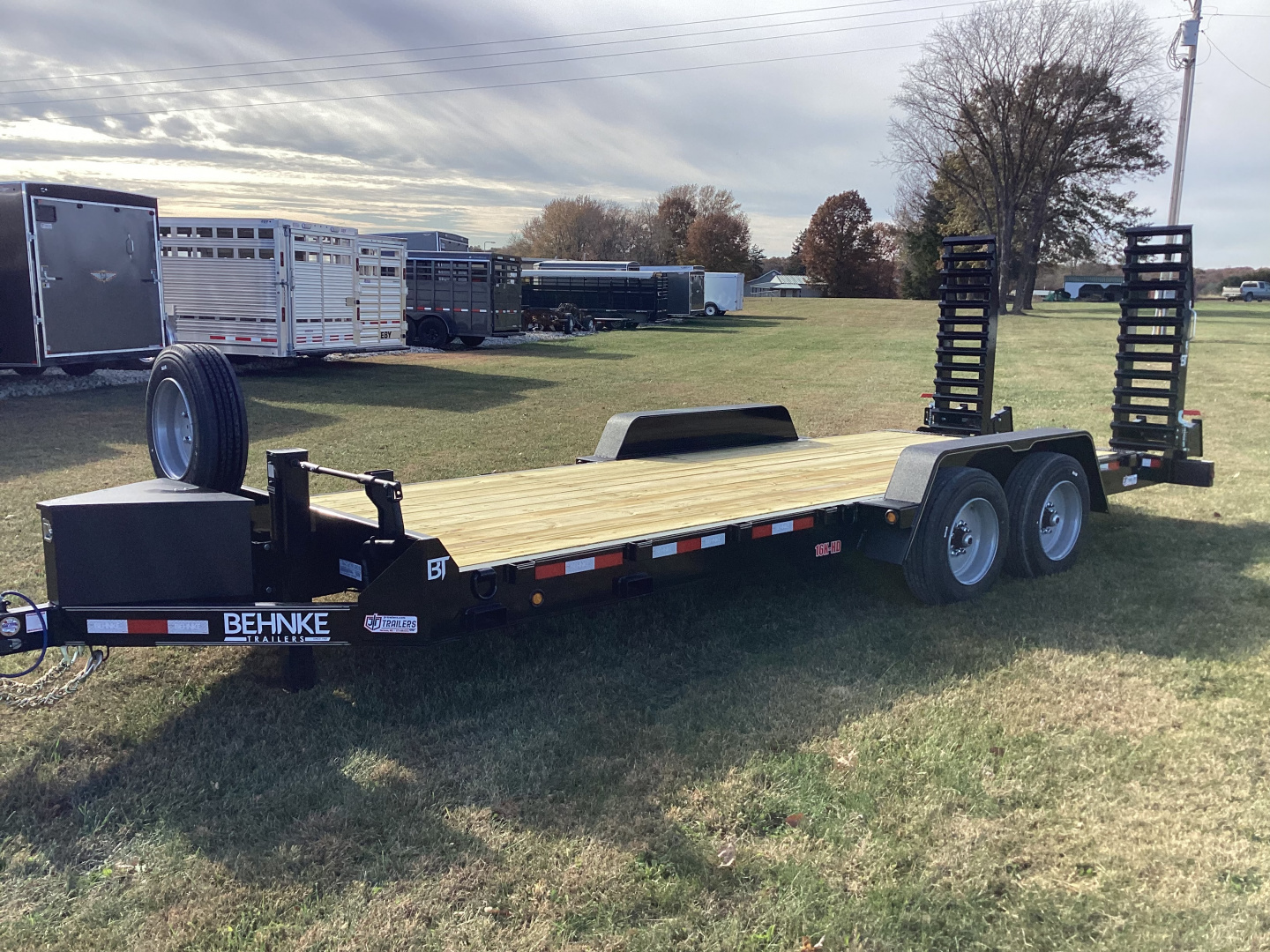 New 2026 Behnke Enterprises 18+2 HD Commercial Equipment Trailer, 16K