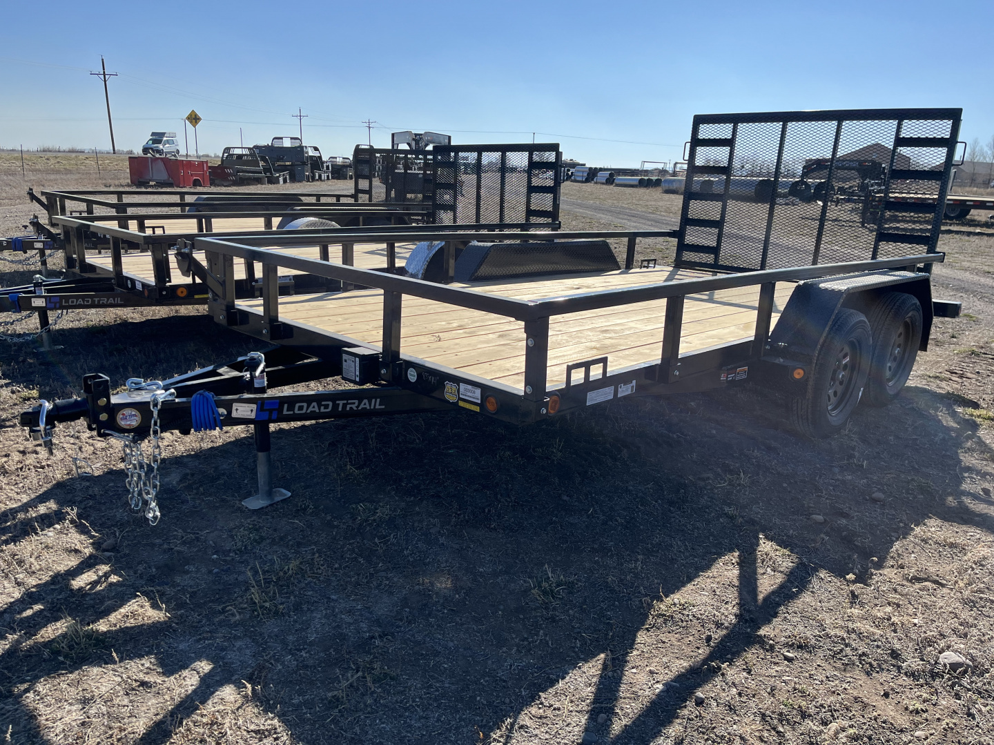 New 2026 Load Trail 83" x 14' Tandem Axle Utility (4" Channel Frame)