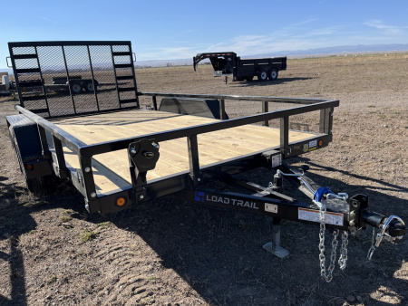 New 2026 Load Trail 83  x 14' Tandem Axle Utility (4  Channel Frame)