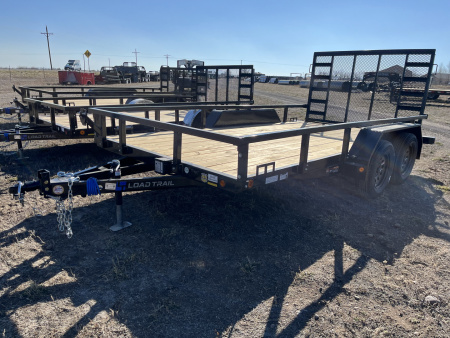 New 2026 Load Trail 83" x 14' Tandem Axle Utility (4" Channel Frame)