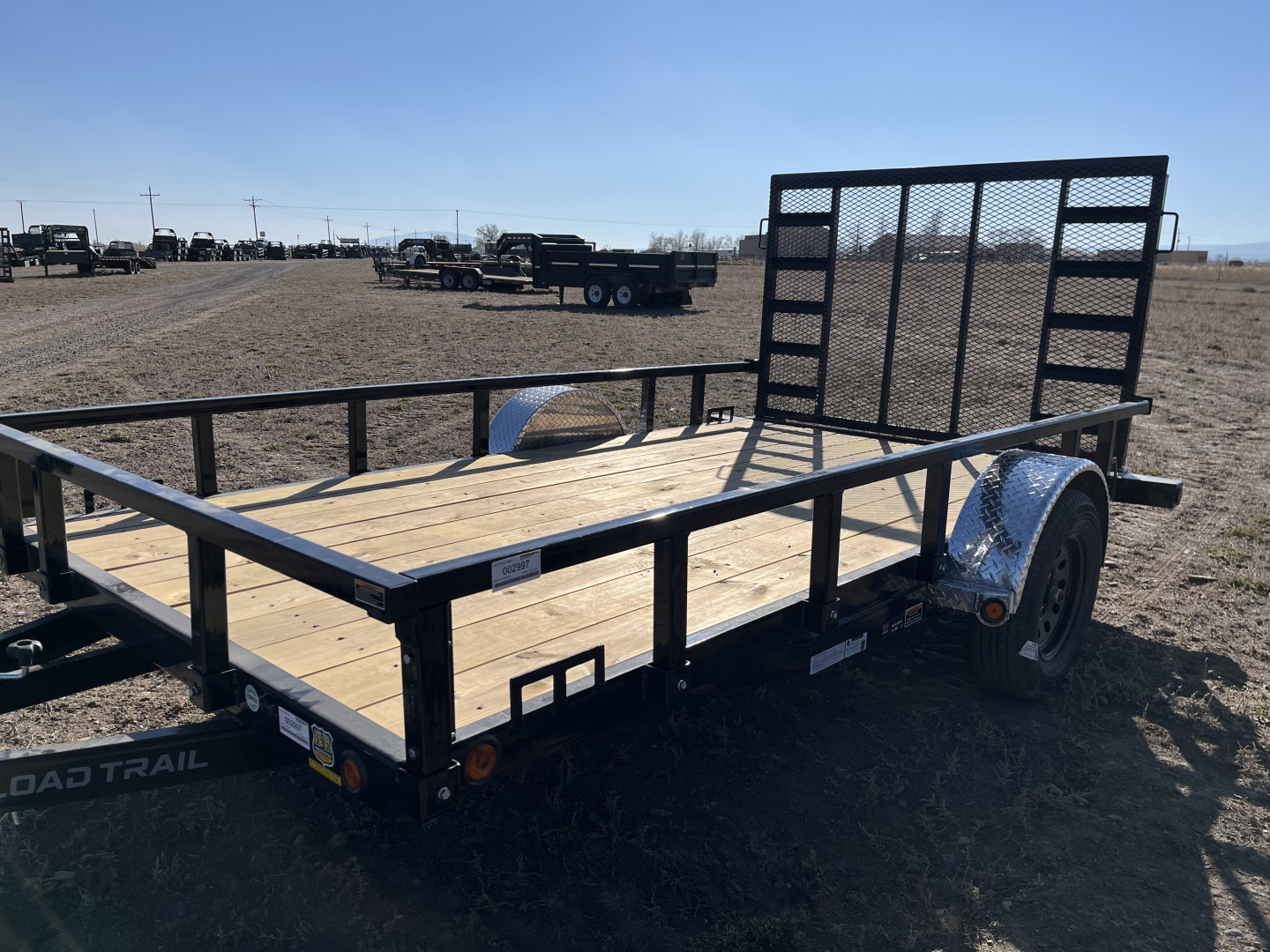New 2026 Load Trail 77" x 12' Single Axle (4" Channel Frame)