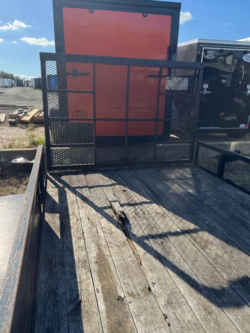 Used 2023 Salvation Trailers 77X16 UTILITY TRAILER WITH GATE Utility Trailer