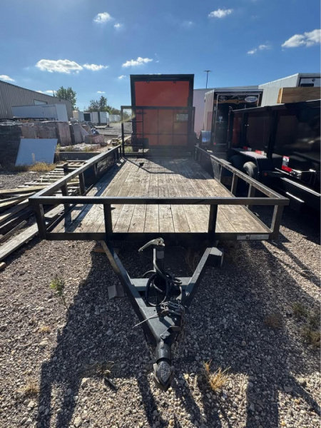 Used 2023 Salvation Trailers 77X16 UTILITY TRAILER WITH GATE Utility Trailer